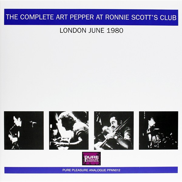 チープ Art Pepper At Ronnie Scott´s Club 7LP 貴重 - レコード