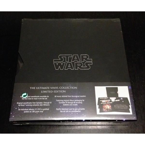Star Wars The Ultimate Vinyl Collection 11 Lp 180 Gram Vinyl Soundtrack