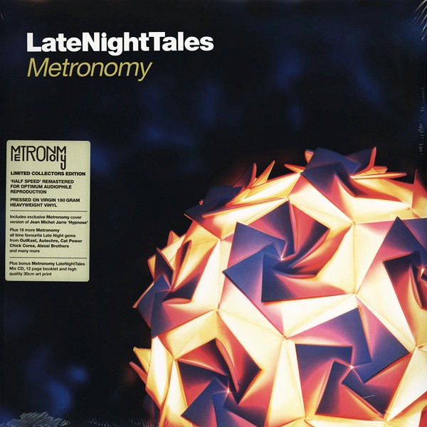 Late Night Tales Metronomy Lp Gram Audiophile Vinyl Limited