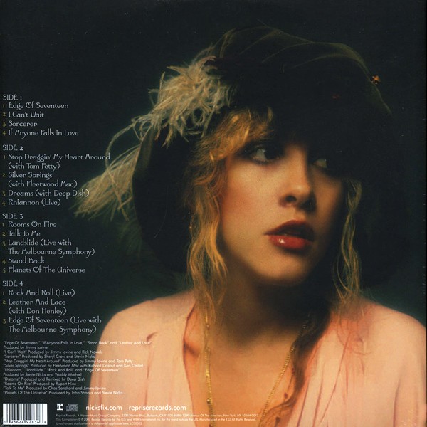 Stevie Nicks Crystal Visions The Very Best of Stevie Nicks 2LP Clear ...