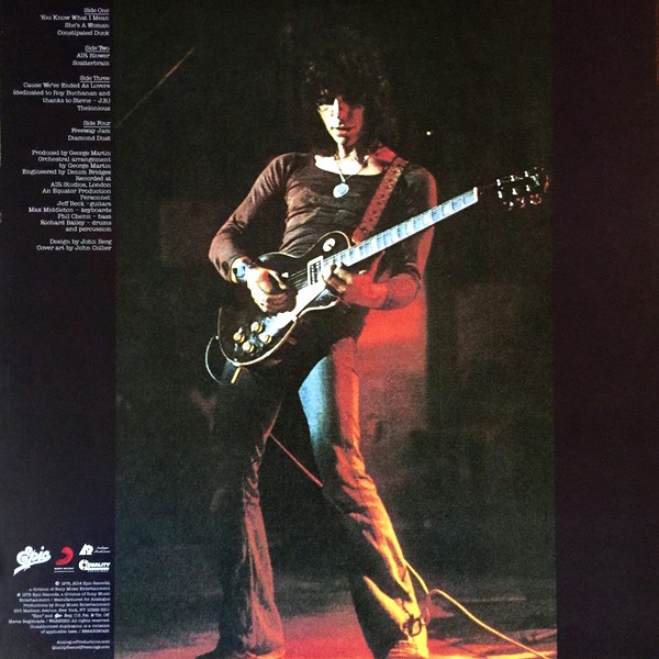 Jeff Beck Blow by Blow 2LP 45rpm 200g Vinyl Analogue Productions ...