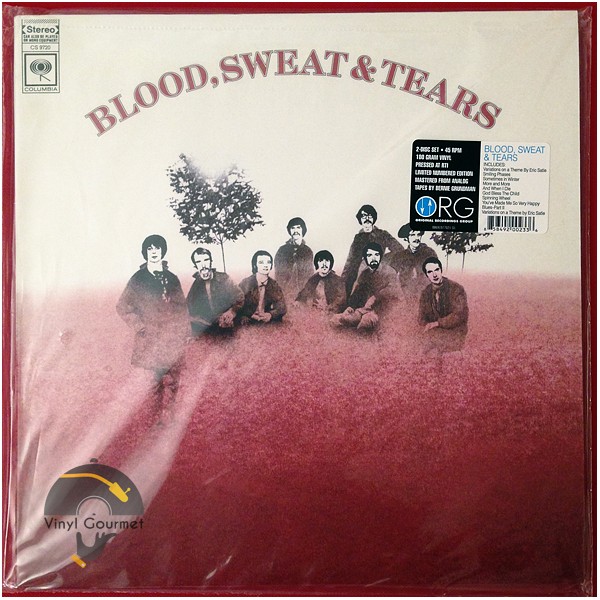 Blood, Sweat & Tears 2LP 45rpm 180g Vinyl Original Recordings