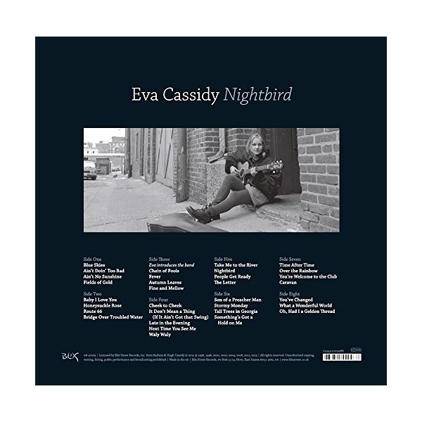 Eva Cassidy Nightbird 4lp 180 Gram Vinyl Live At Blues Alley Jazz