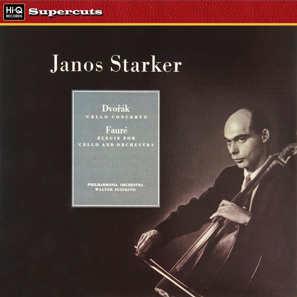 Janos Starker Dvorak Cello Concerto Fauré Elegie LP 180g Vinyl Walter ...