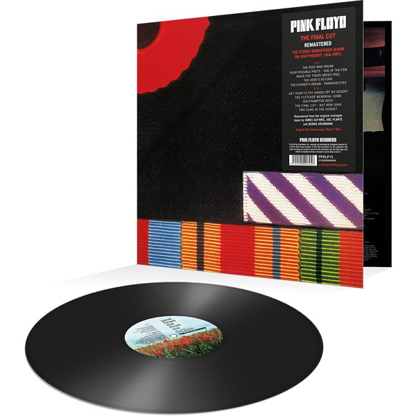 Pink Floyd The Final Cut LP 180 Gram Vinyl Remastered Bernie Grundman ...