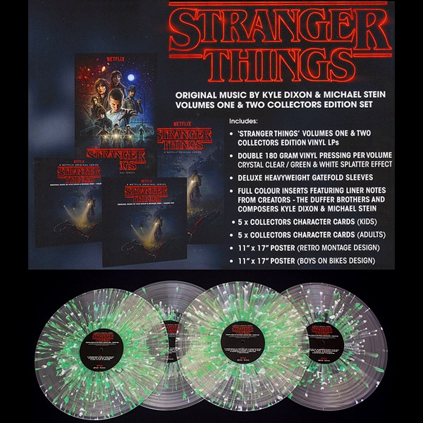 Kyle Dixon & Michael Stein STRANGER THINGS SEASON 4 VOLUME 1 (MAX'S BLUE  WORLD/2LP) Vinyl Record