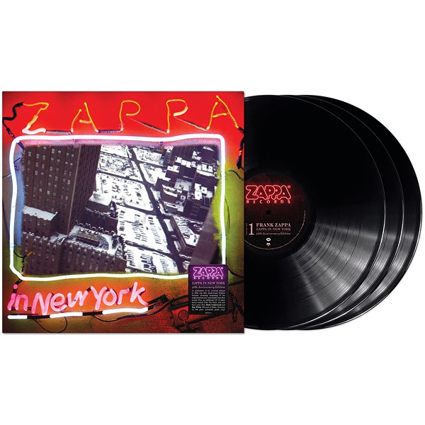 frank zappa live in new york vinyl