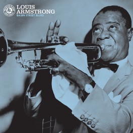 Louis Armstrong ‎Basin Street Blues LP 180 Gram Vinyl Black Lion Pallas ...