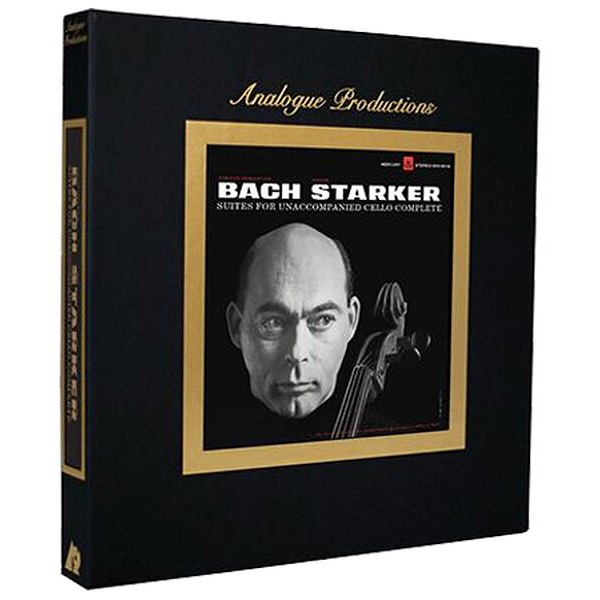 Starker Bach Suites For Cello Complete 6LP 45rpm 180g Vinyl Box