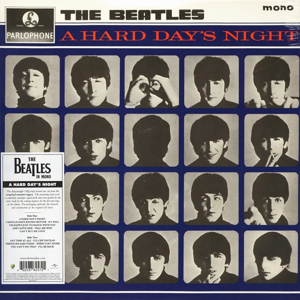 The Beatles A Hard Day's Night MONO LP 180 Gram Vinyl All Analog