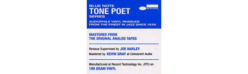 Blue Note Tone Poet Vinyl Records - Vinyl Gourmet