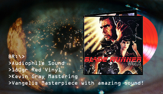 Vangelis Runner 180g Vinyl LP Translucent Red Audio Fidelity Original Soundtrack Limited USA - Vinyl Gourmet